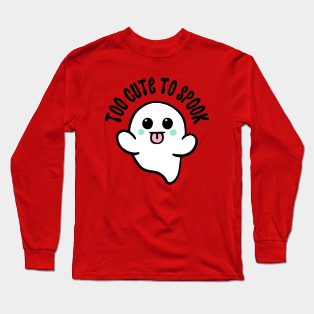 Too Cute To Spook Long Sleeve T-Shirt by KayBee Gift Shop